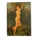 Small oil on panel, Diana 19th century