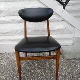 Series of six scandinavian chairs