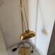 Lampadaire halogène doré vintage
