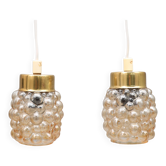Lampe à suspension à bulles Helena Tynell, Allemagne, 1960