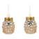 Helena Tynell bubble pendant lamp, Germany, 1960