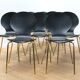 Suite de 8 chaises de salle à manger design