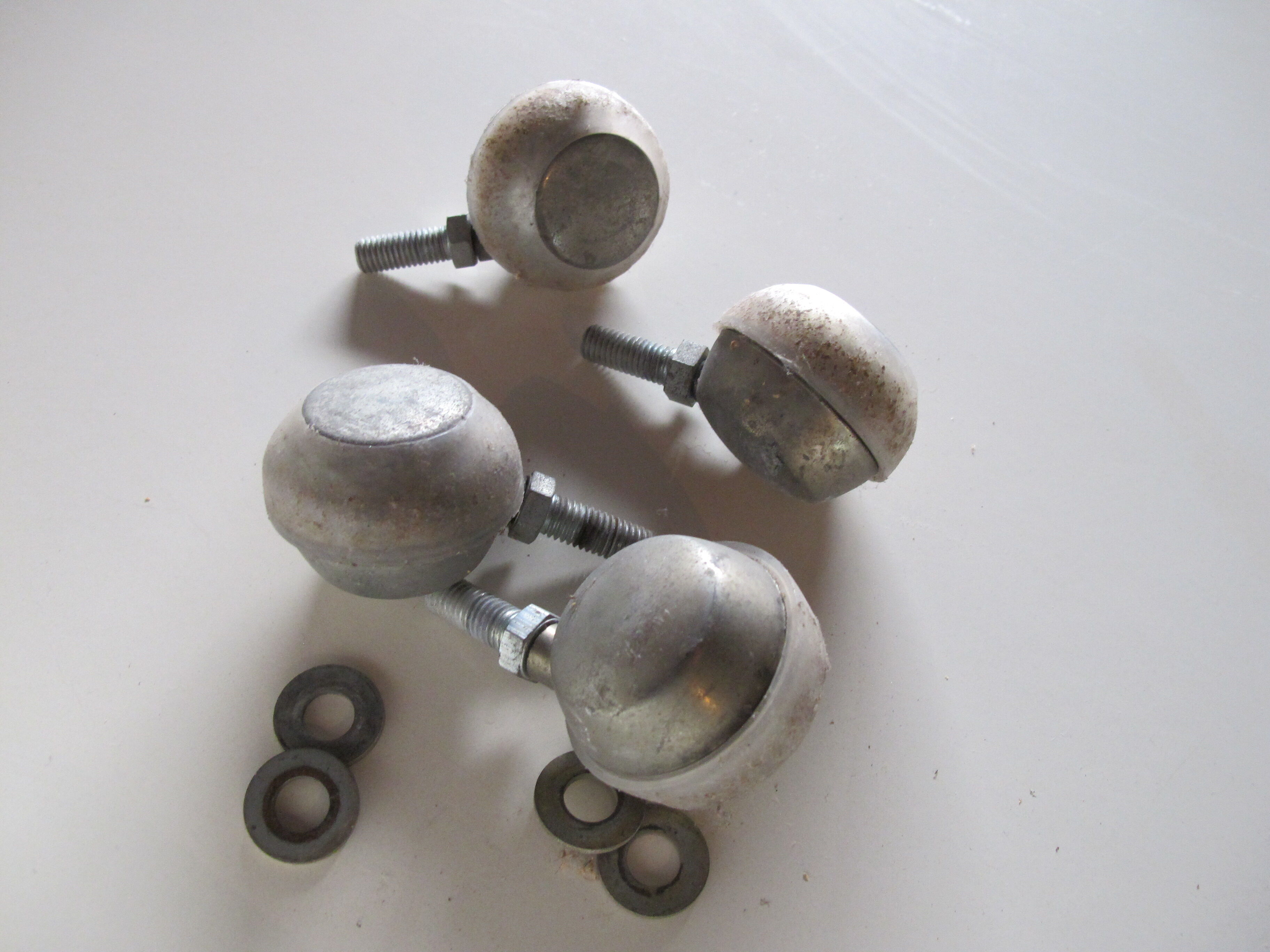 Pair of single beds of the 1970s designer Marc Held