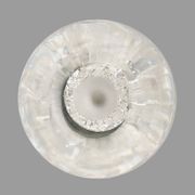 Transparent Glass Vase by Alfredo Barbini for Barbini, 1970s