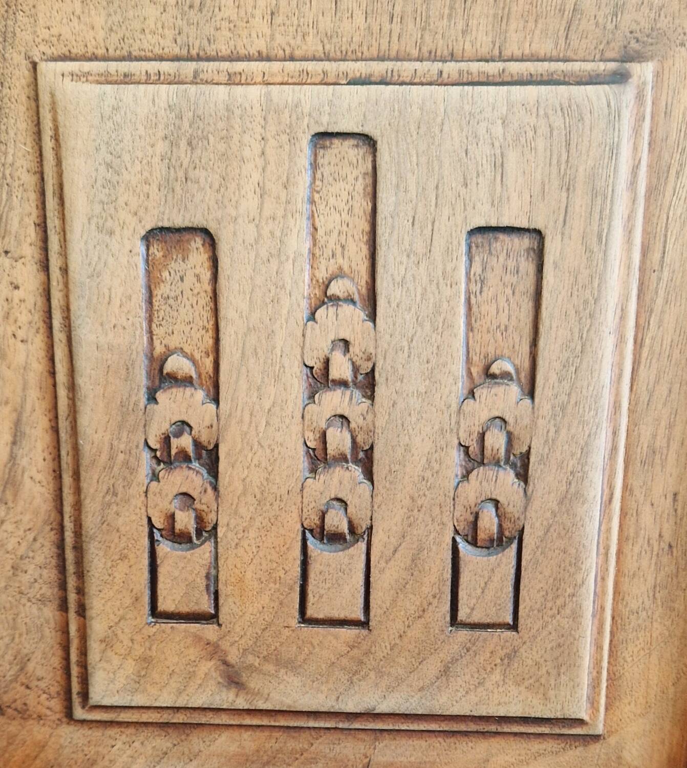 Louis XVI style wood and marble furniture