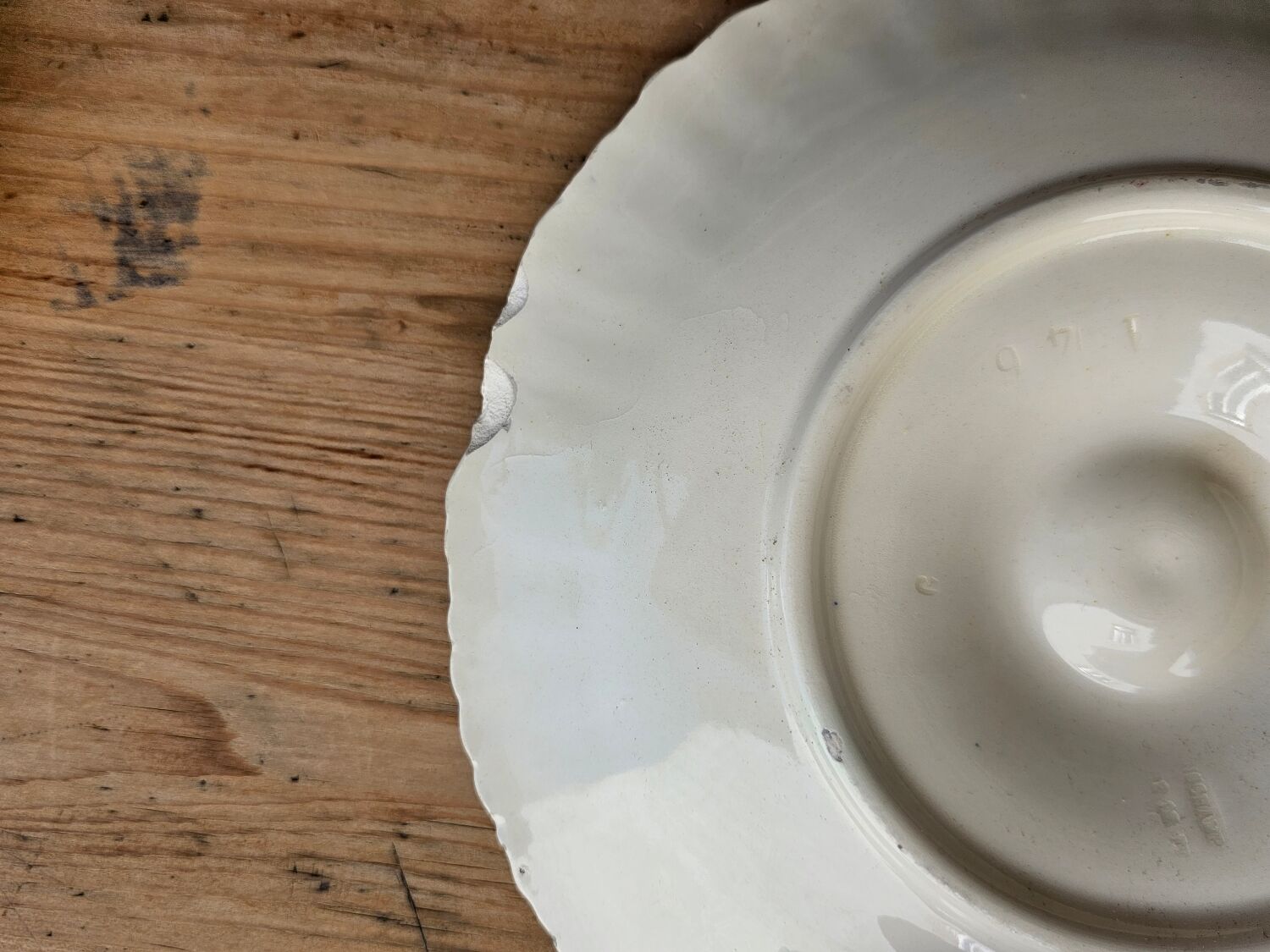 Longchamp Terre de Fer asparagus plates