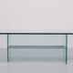 Fontana Arte Glass Coffee Table 1970, Italy