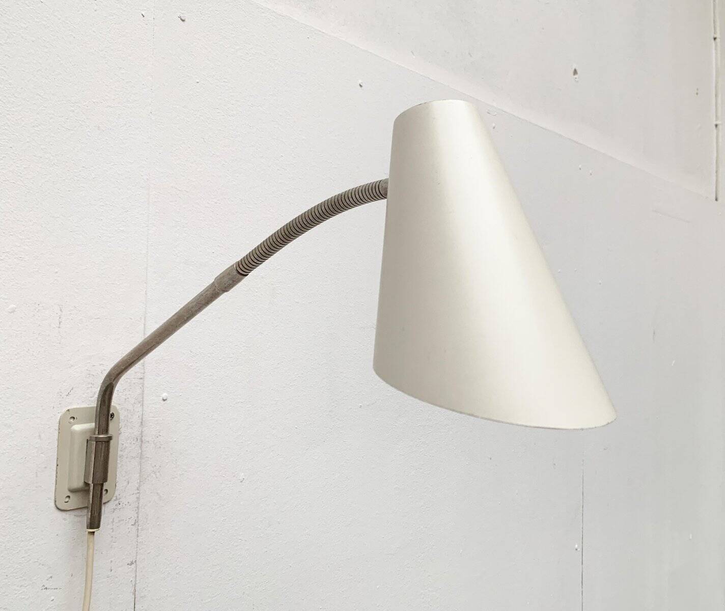 Mid-century German wall sconces by Kaiser Leuchten, set of 2.