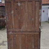 Old buffet two glass bodies