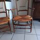 Paire de fauteuils anciens provençaux fin XIXème