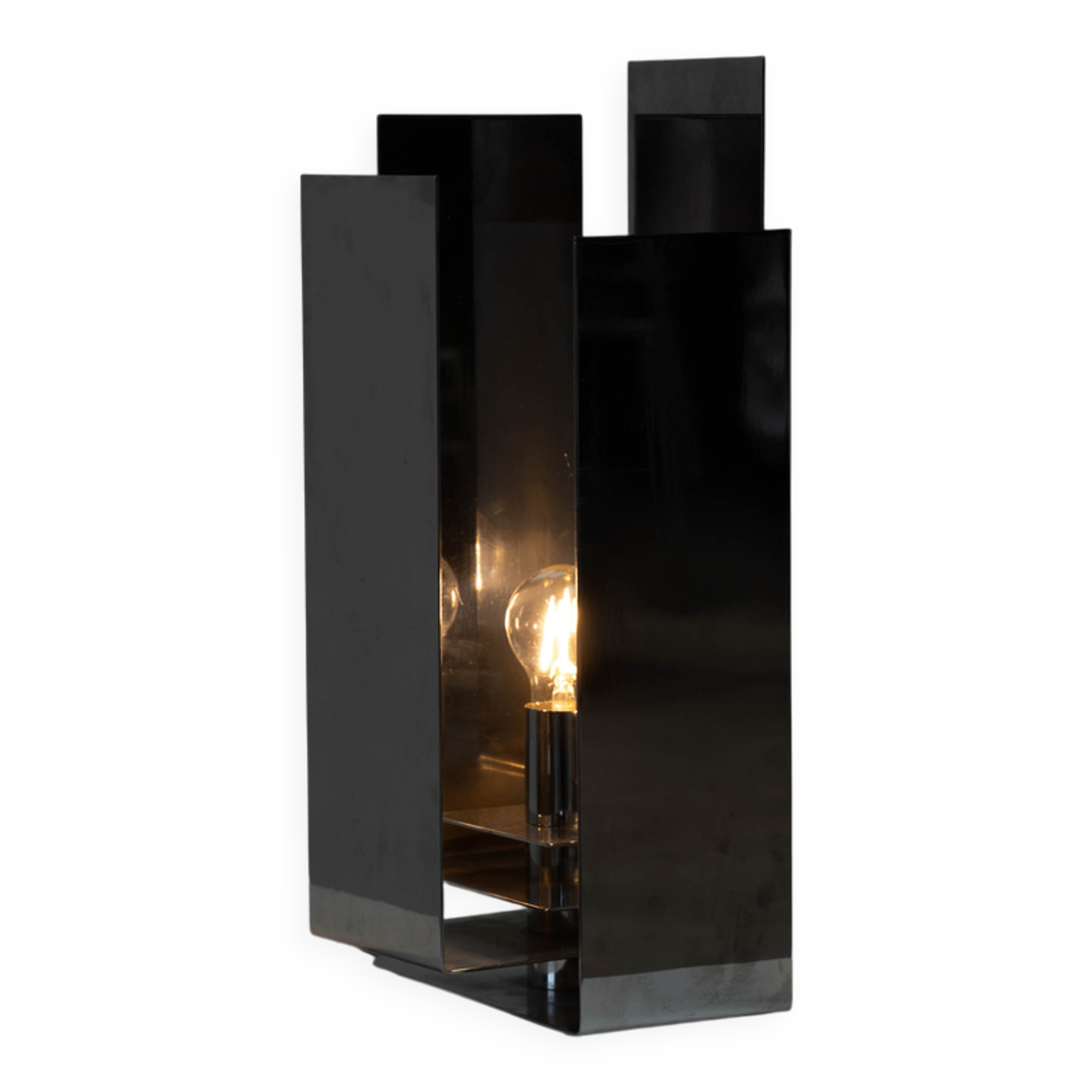 Italian sculptural table lamp