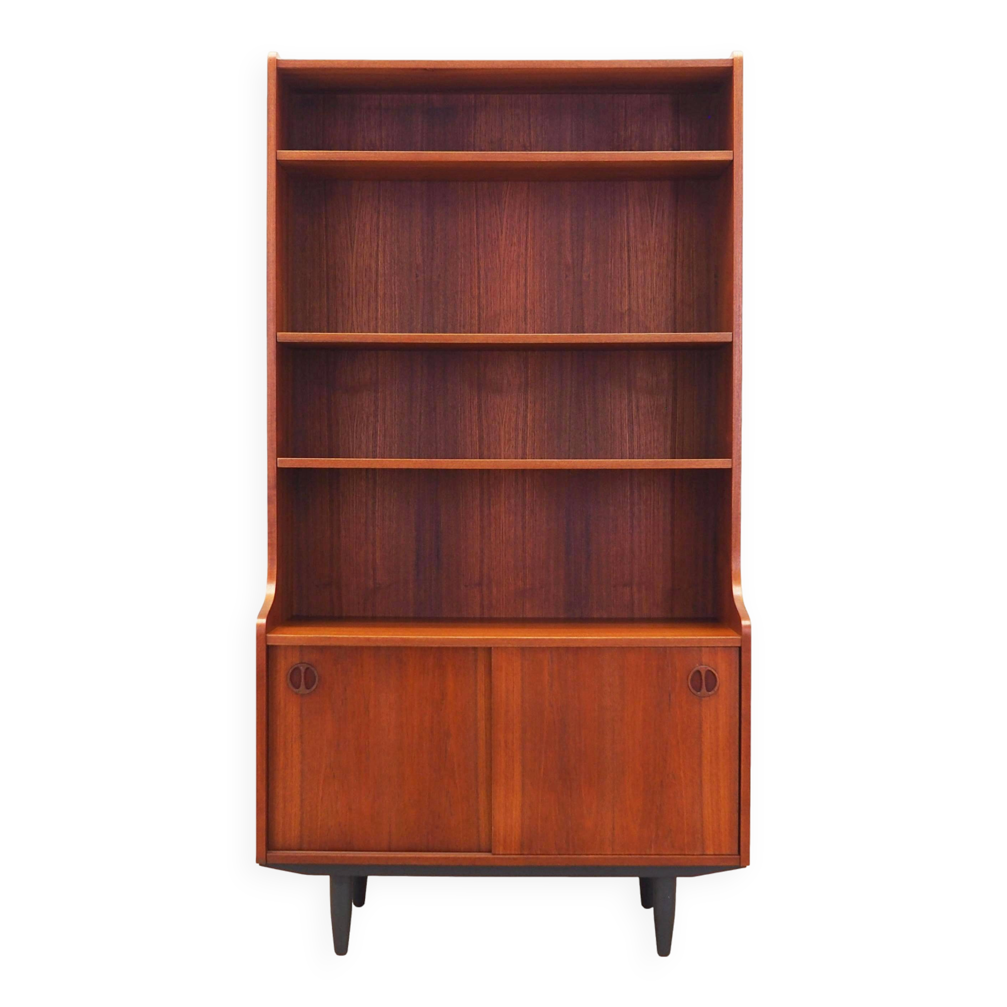 Teak bookcase, Danish design, 1970s, production: Denmark