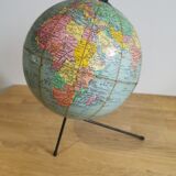 Vintage globe on feet