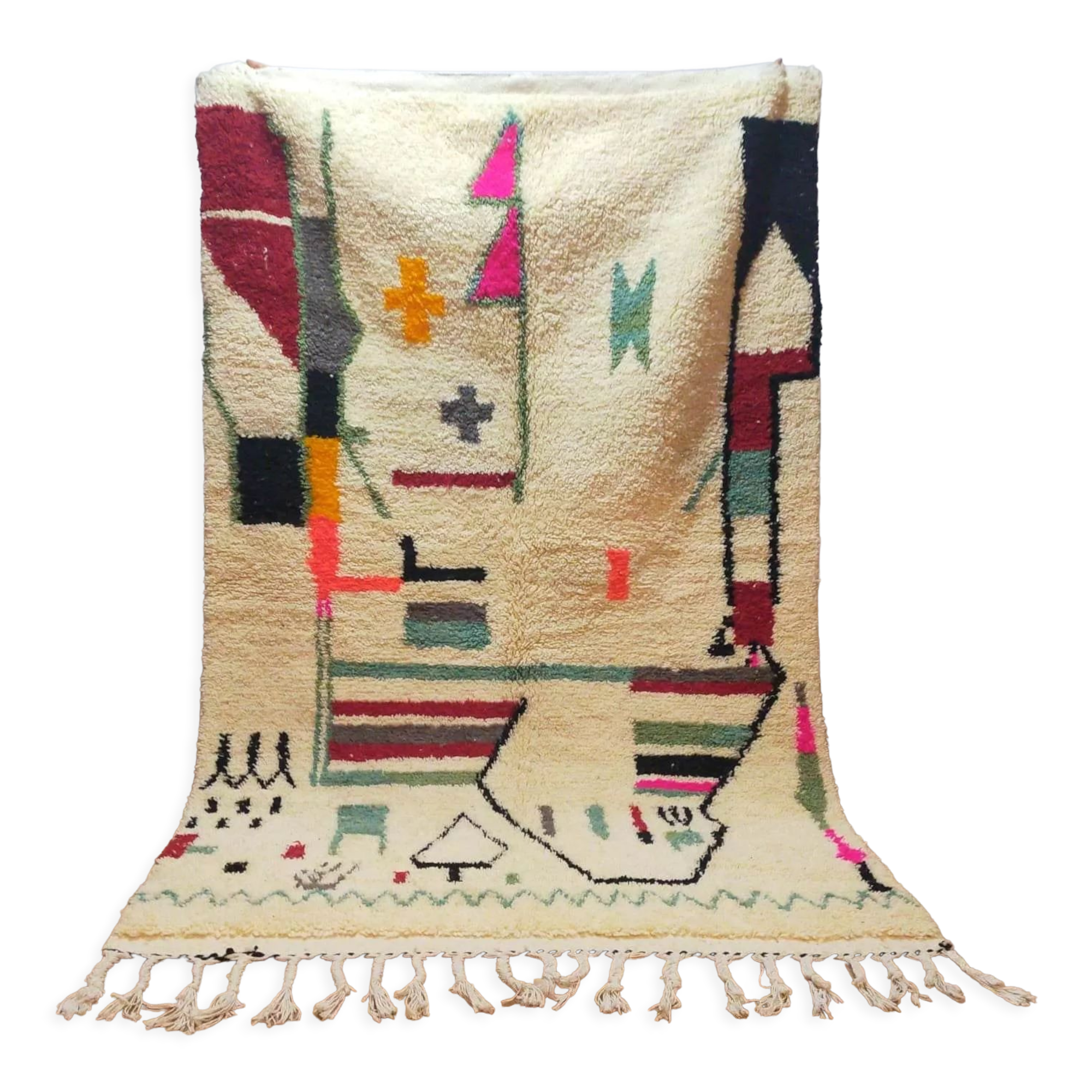 Berber carpet Azilal contemporary 2m65 by 1m56