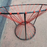 Red rope "cockroach" chair