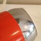 Table lamp 70s orange Piero de Martini