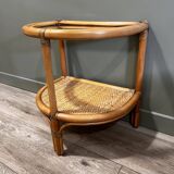 Rattan bedside table