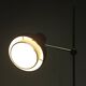 Metal floor lamp produced by Napako around 1970