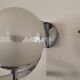 Applique vintage chrome et verre