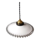 Opaline hanging lamp