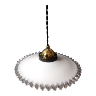 Opaline hanging lamp