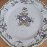 Rouen Earthenware Plate XVIII