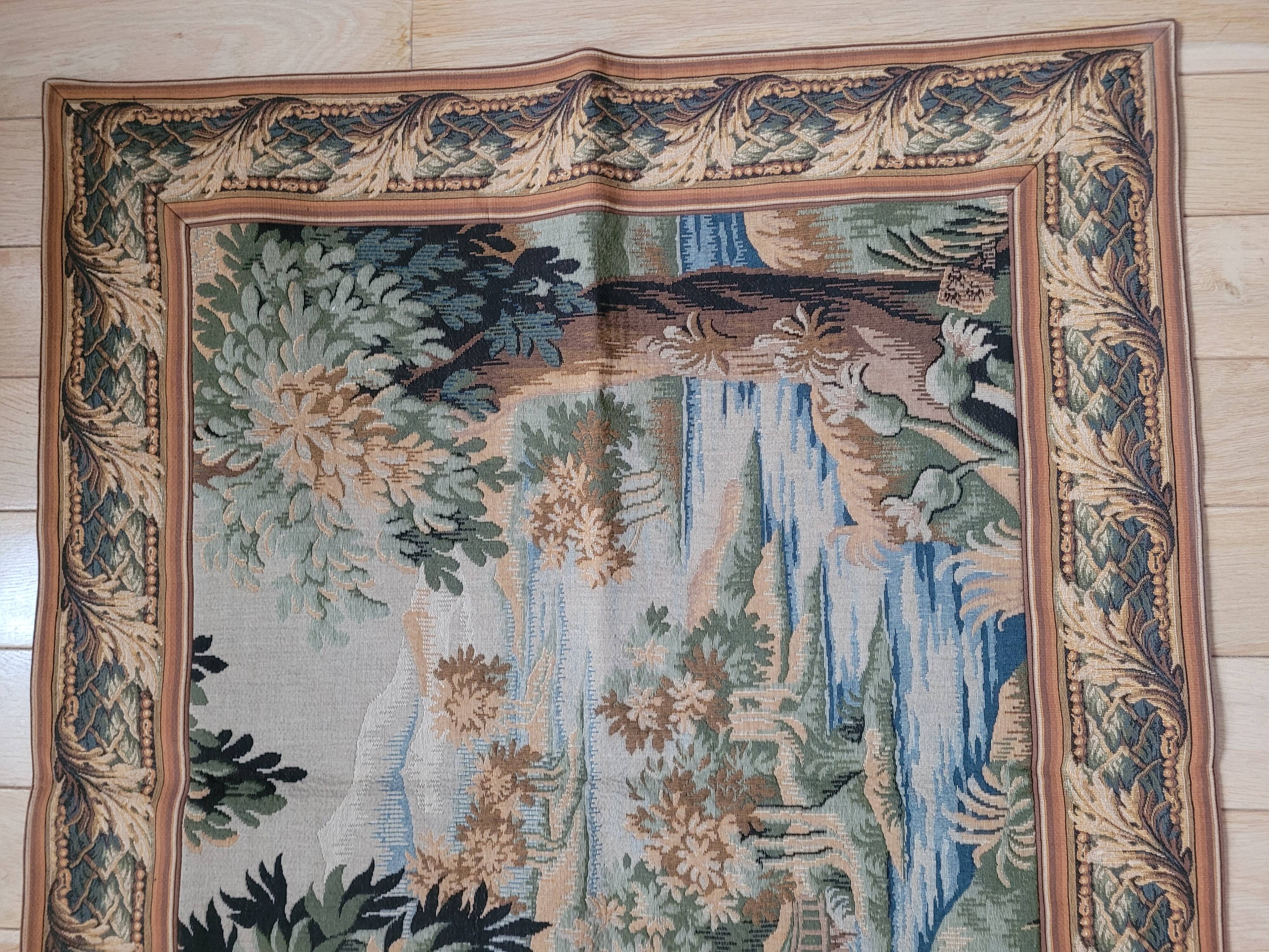 Wall tapestry Forest of Clairmarais Flanders tapestry