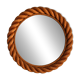 Rope mirror attributed to Adrien Audoux & Frida Minet