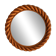 Rope mirror attributed to Adrien Audoux & Frida Minet