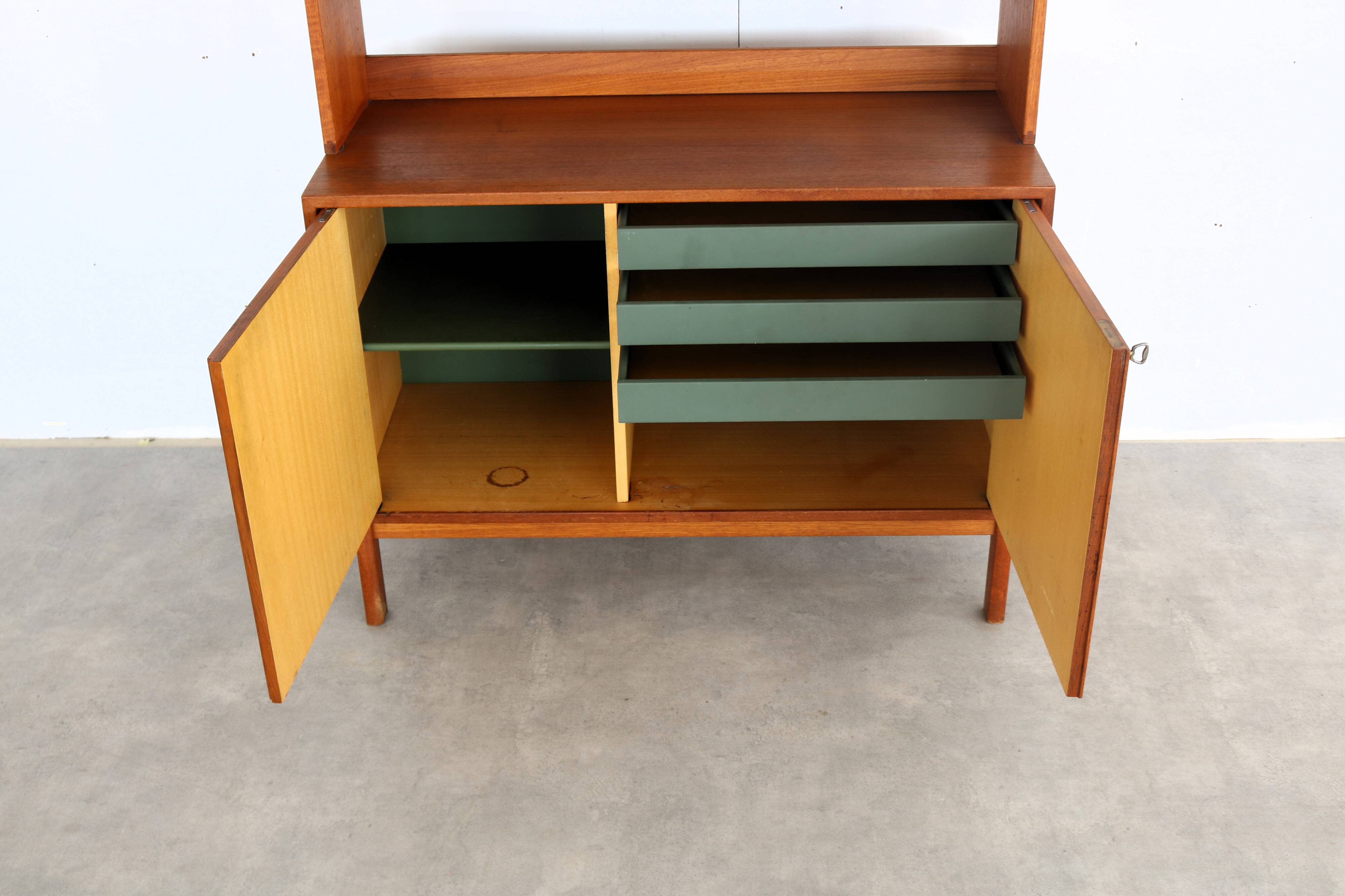 vintage bookcase | cabinet | teak | Swedish
