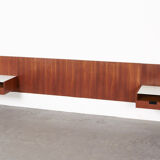 Pair of bed cabinets and headboard Japanese Series by Cees Braakman for Pastoe 1958