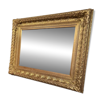 Large vintage gold mirror