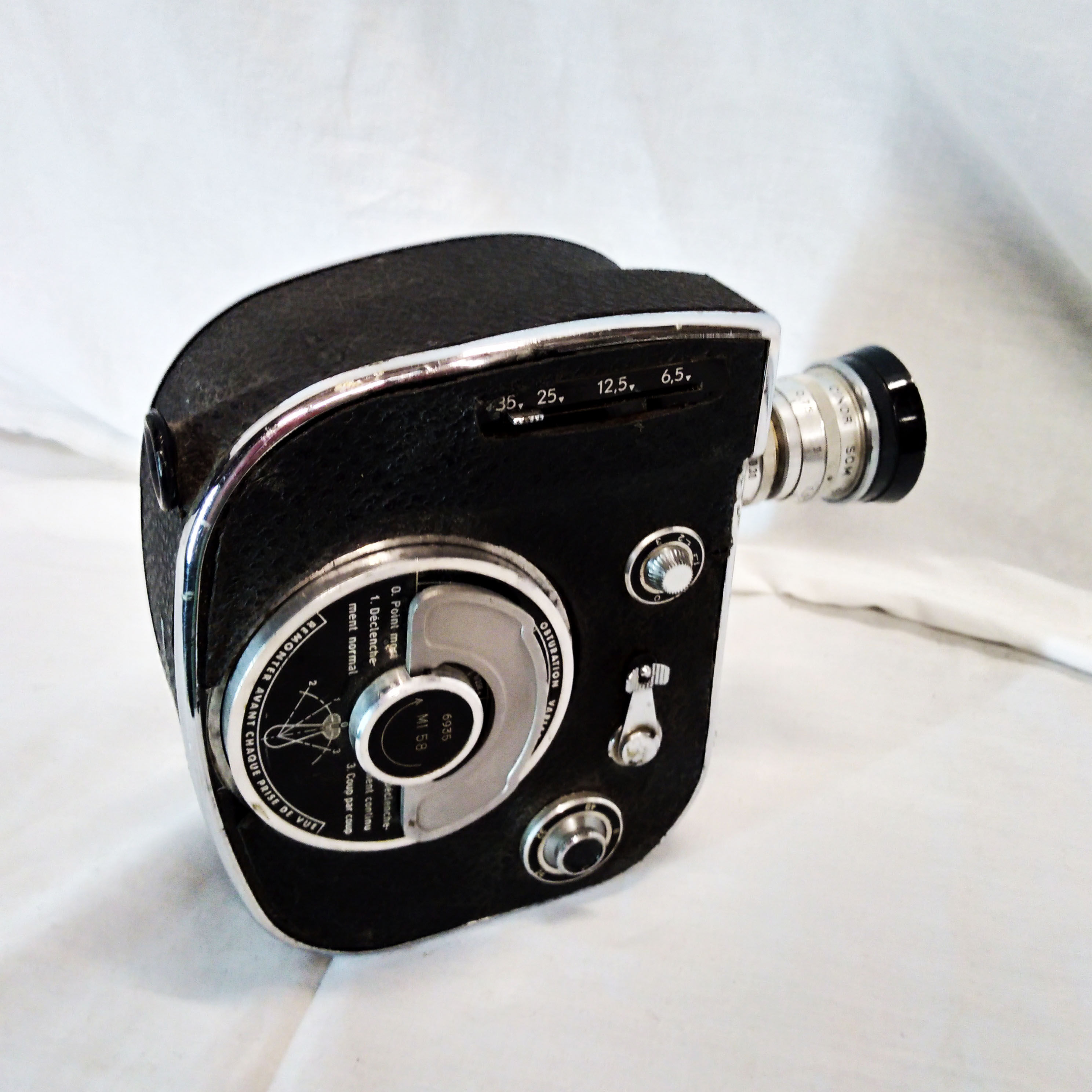 Camera Heurtier with Berthiot 1940 lens