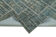 Handmade anatolian vintage 171 cm x 240 cm blue patchwork carpet