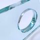 Sculptural Italian design glass paperweight