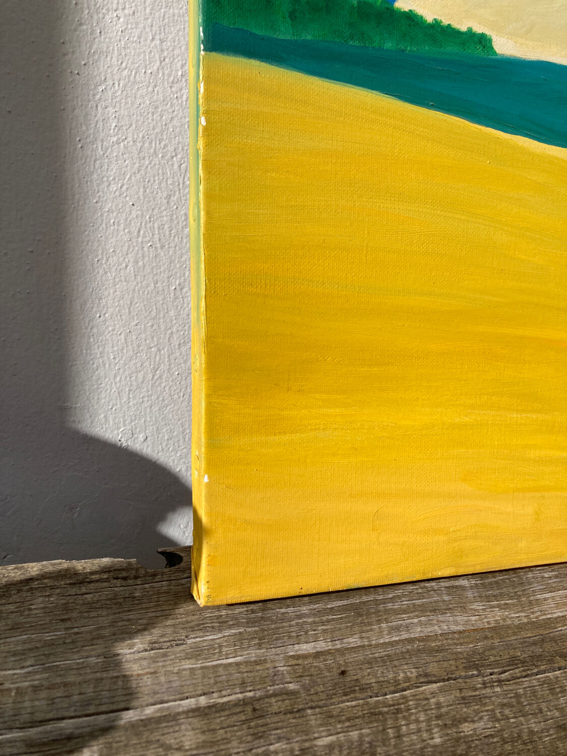 Abstract nude woman portrait