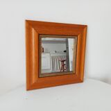 Vintage beech mirror