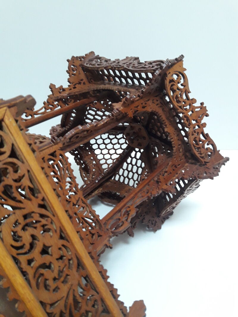 Liquor cellar bandstand wooden cut early XX °