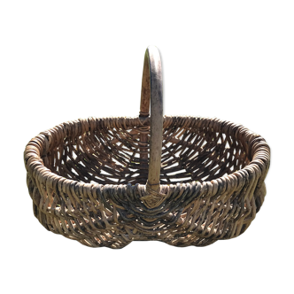 Vintage wicker basket