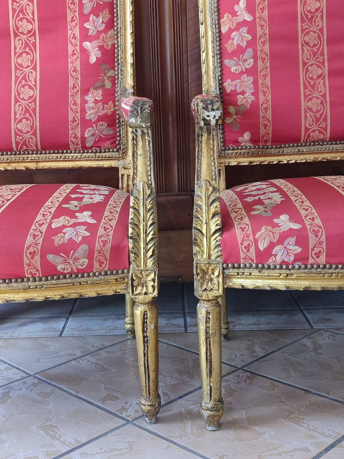 Voltaire armchairs