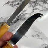 Bamboo handle knives