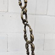 Antique Neo-Renaissance Greenman candle chandelier (Empire)