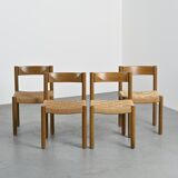 Set of four model 6200 chairs by Robert and Trix Haussmann, Dietiker, 1963