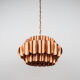 Swedish copper vintage lamp by Thorsten Orrling, 1960s