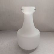 White opaline lampshade from the 1960s