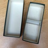 Pair of Daum crystal salt cellars