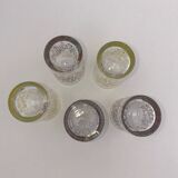 Lot de 5 verres ancien