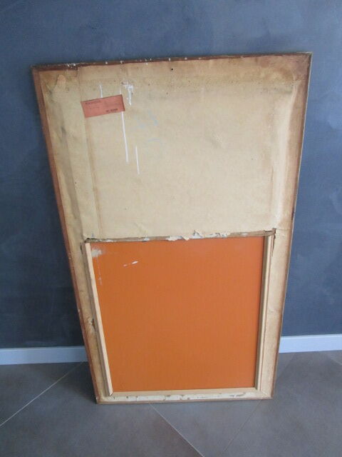 Antique trumeau mirror