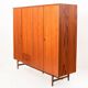 Vintage Scandinavian/Mid Century wardrobe in teak wood, France, 60s.