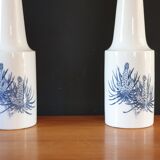 Pair of lamps foot in Danish faience 1970